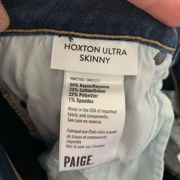 Paige Hoxton skinny 29 normcore stretchy jeans - Picture 4 of 5